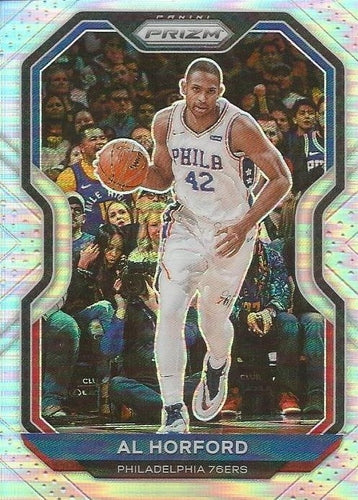 #152 Al Horford - Philadelphia 76ers - 2020-21 Panini Prizm - Silver Prizms Basketball