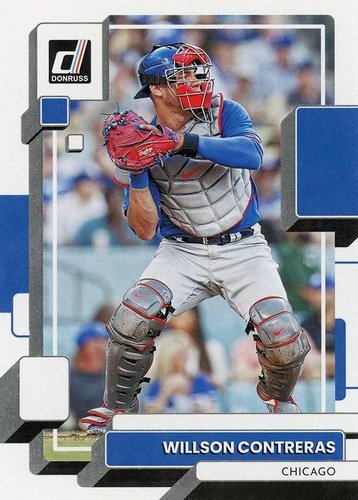 #152 Willson Contreras - Chicago Cubs - 2022 Donruss Baseball