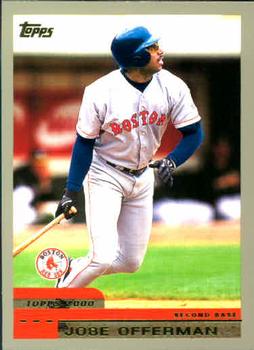 #152 Jose Offerman - Boston Red Sox - 2000 Topps Baseball