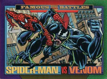 #152 Spider-Man / Venom - 1993 SkyBox Marvel Universe