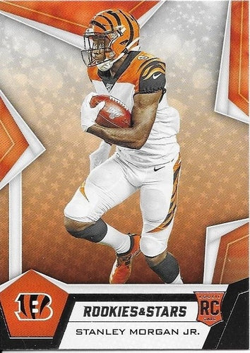 #152 Stanley Morgan Jr. - Cincinnati Bengals - 2019 Panini Rookies & Stars Football