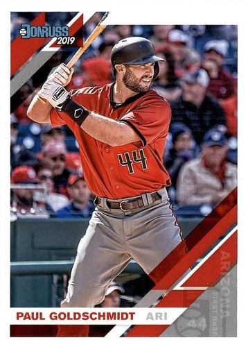 #152b Paul Goldschmidt - Arizona Diamondbacks - 2019 Donruss Baseball