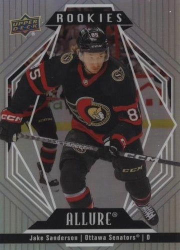 #153 Jake Sanderson - Ottawa Senators - 2022-23 Upper Deck Allure Hockey