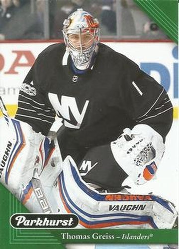 #153 Thomas Greiss - New York Islanders - 2017-18 Parkhurst Hockey