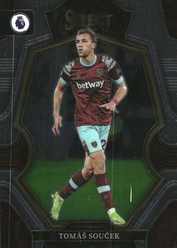#153 Tomas Soucek - West Ham United - 2022-23 Panini Select Premier League Soccer