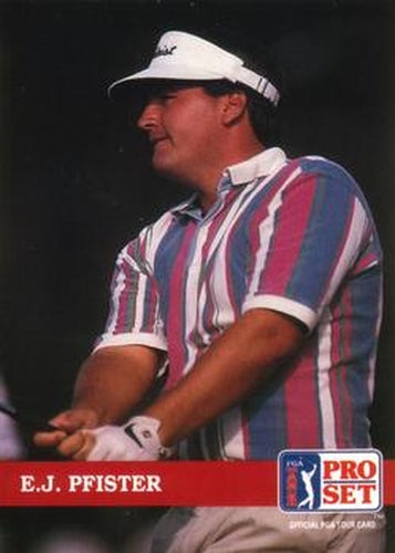 #153 E.J. Pfister - 1992 Pro Set PGA Tour Golf