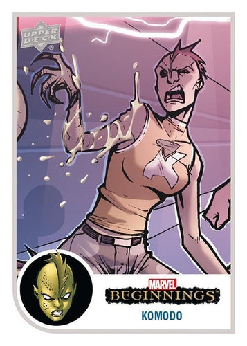 #153 Komodo - 2022 Upper Deck Marvel Beginnings