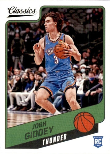 #153 Josh Giddey - Oklahoma City Thunder - 2021-22 Panini Chronicles Basketball