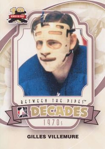#153 Gilles Villemure - New York Rangers - 2011-12 In The Game Between The Pipes Hockey