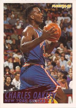 #153 Charles Oakley - New York Knicks - 1994-95 Fleer Basketball