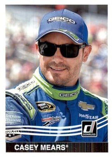 #153 Casey Mears - Germain Racing - 2017 Donruss Racing