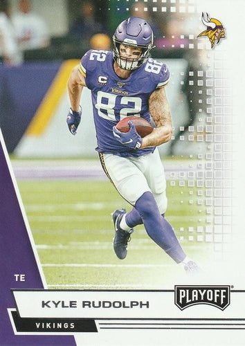 #153 Kyle Rudolph - Minnesota Vikings - 2020 Panini Playoff Football