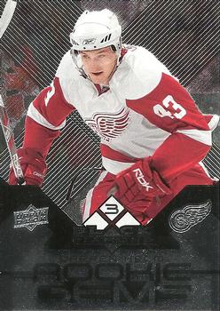 #153 Darren Helm - Detroit Red Wings - 2008-09 Upper Deck Black Diamond Hockey