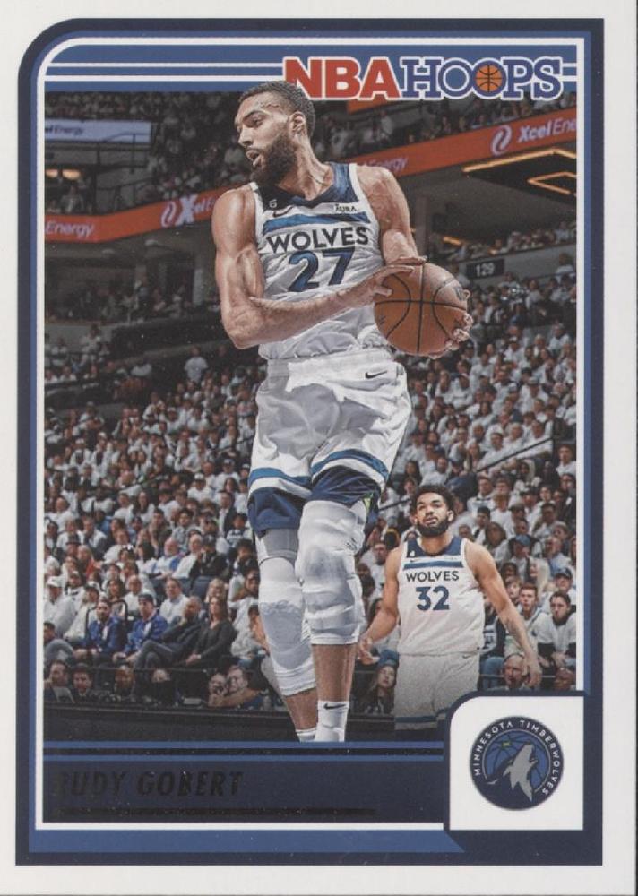 #153 Rudy Gobert - Minnesota Timberwolves - 2023-24 Hoops Basketball