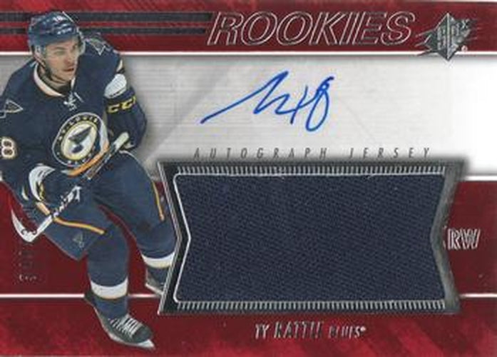 #153 Ty Rattie - St. Louis Blues - 2014-15 SPx Hockey