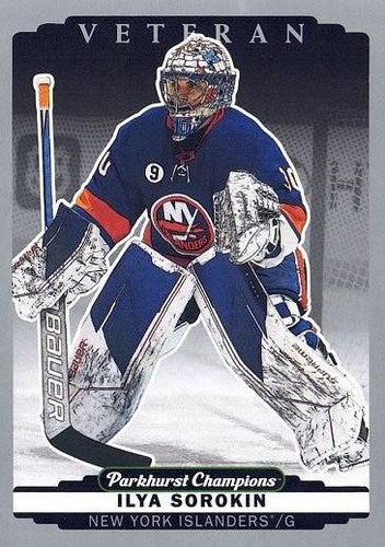 #153 Ilya Sorokin - New York Islanders - 2022-23 Parkhurst Champions - Silver Hockey