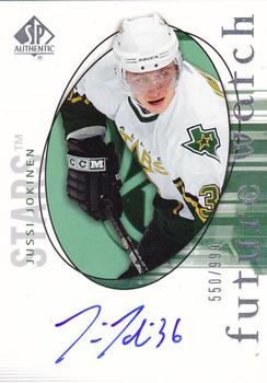 #153 Jussi Jokinen - Dallas Stars - 2005-06 SP Authentic Hockey