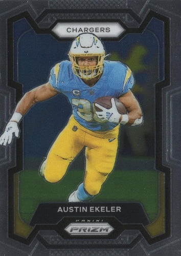 #153 Austin Ekeler - Los Angeles Chargers - 2023 Panini Prizm Football