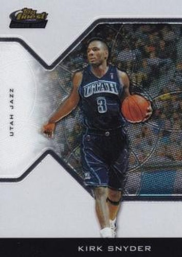 #153 Kirk Snyder - Utah Jazz - 2004-05 Finest Basketball