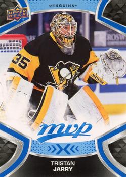 #153 Tristan Jarry - Pittsburgh Penguins - 2021-22 Upper Deck MVP - Blue Hockey