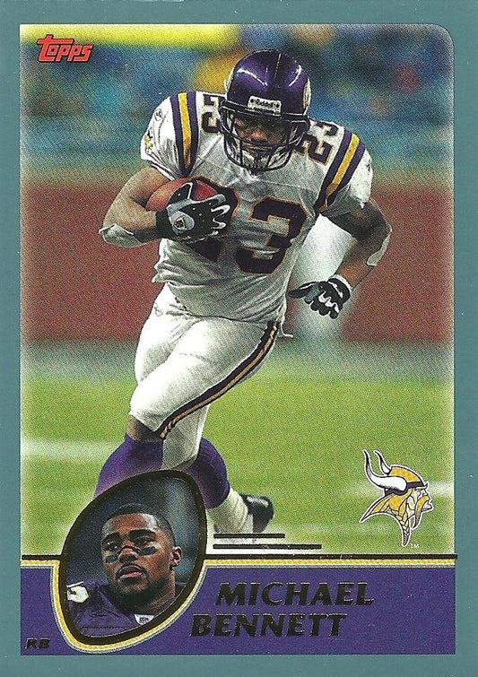 #153 Michael Bennett - Minnesota Vikings - 2003 Topps Football