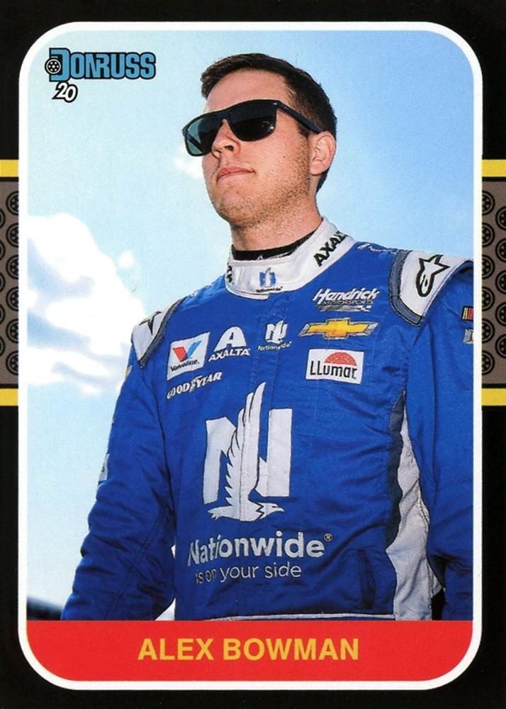 #153 Alex Bowman - Hendrick Motorsports - 2020 Donruss Racing