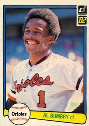 #153 Al Bumbry - Baltimore Orioles - 1982 Donruss Baseball