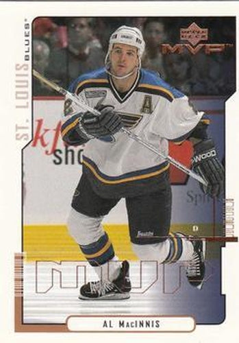 #153 Al MacInnis - St. Louis Blues - 2000-01 Upper Deck MVP Hockey