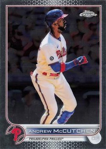 #153 Andrew McCutchen - Philadelphia Phillies - 2022 Topps Chrome Baseball