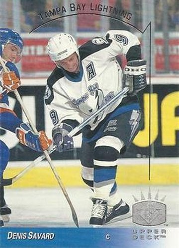 #153 Denis Savard - Tampa Bay Lightning - 1993-94 Upper Deck - SP Hockey
