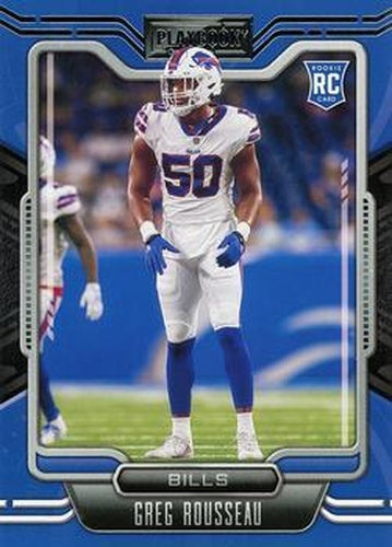 #153 Greg Rousseau - Buffalo Bills - 2021 Panini Playbook Football
