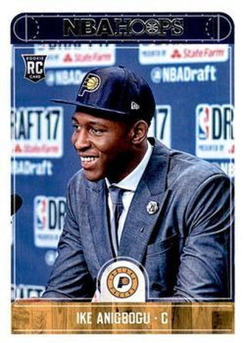 #153 Ike Anigbogu - Indiana Pacers - 2017-18 Hoops Basketball