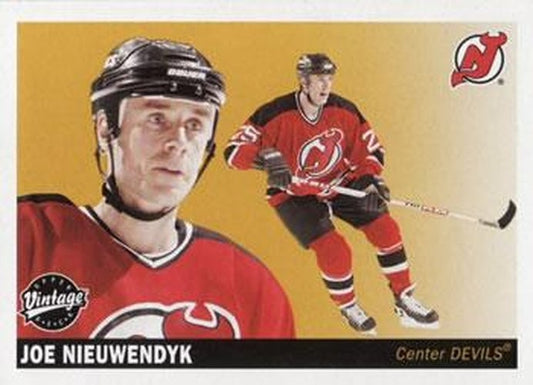 #153 Joe Nieuwendyk - New Jersey Devils - 2002-03 Upper Deck Vintage Hockey