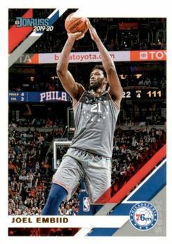#153 Joel Embiid - Philadelphia 76ers - 2019-20 Donruss Basketball