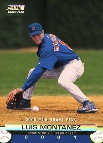 #153 Lou Montanez - Chicago Cubs - 2001 Stadium Club Baseball