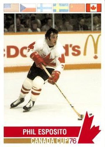 #153 Phil Esposito - Canada - 1992 Future Trends '76 Canada Cup Hockey