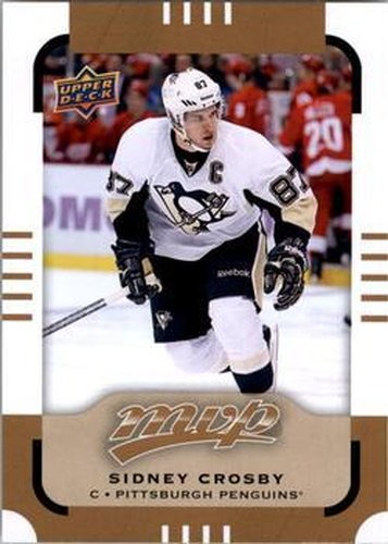 #153 Sidney Crosby - Pittsburgh Penguins - 2015-16 Upper Deck MVP Hockey