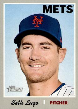 #153 Seth Lugo - Detroit Tigers - 2019 Topps Heritage Baseball