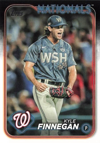 #153 Kyle Finnegan - Washington Nationals - 2024 Topps Baseball