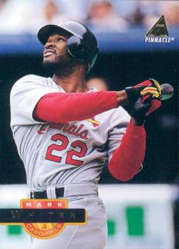 #153 Mark Whiten - St. Louis Cardinals - 1994 Pinnacle Baseball