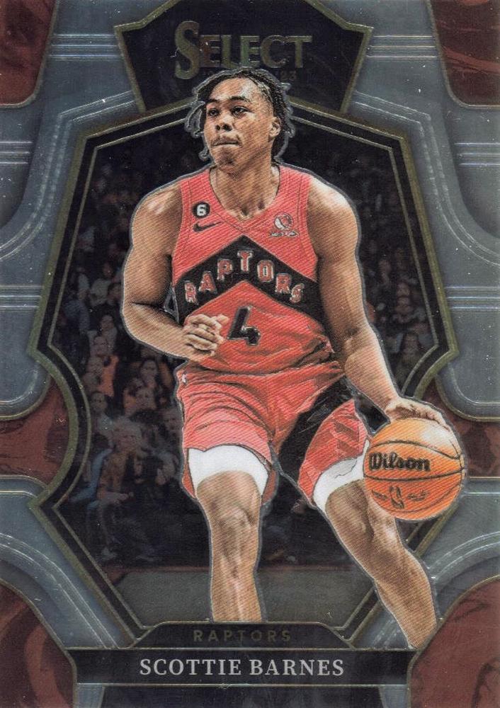 #153 Scottie Barnes - Toronto Raptors - 2022-23 Panini Select Basketball