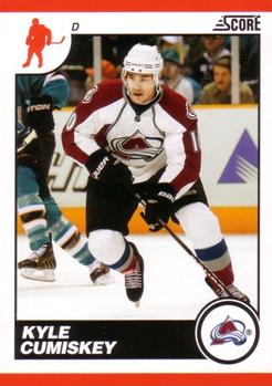#153 Kyle Cumiskey - Colorado Avalanche - 2010-11 Score Hockey