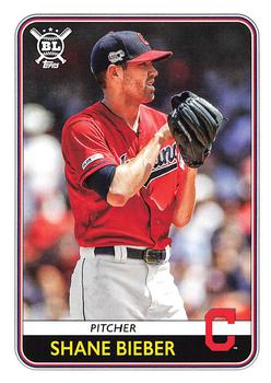 #154 Shane Bieber - Cleveland Indians - 2020 Topps Big League Baseball