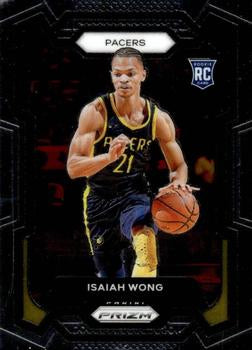 #154 Isaiah Wong - Indiana Pacers - 2023-24 Panini Prizm Basketball
