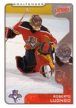 #154 Roberto Luongo - Florida Panthers - 2001-02 Upper Deck Victory Hockey