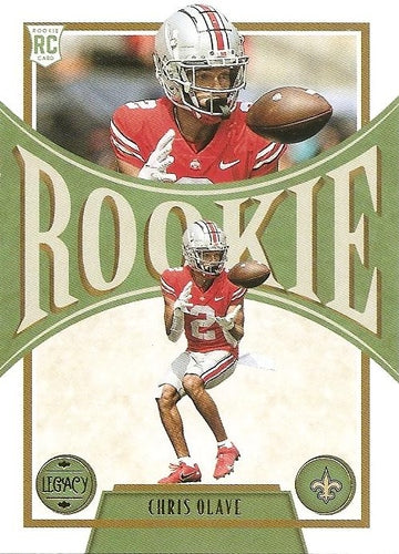 #154 Chris Olave - New Orleans Saints - 2022 Panini Legacy Football