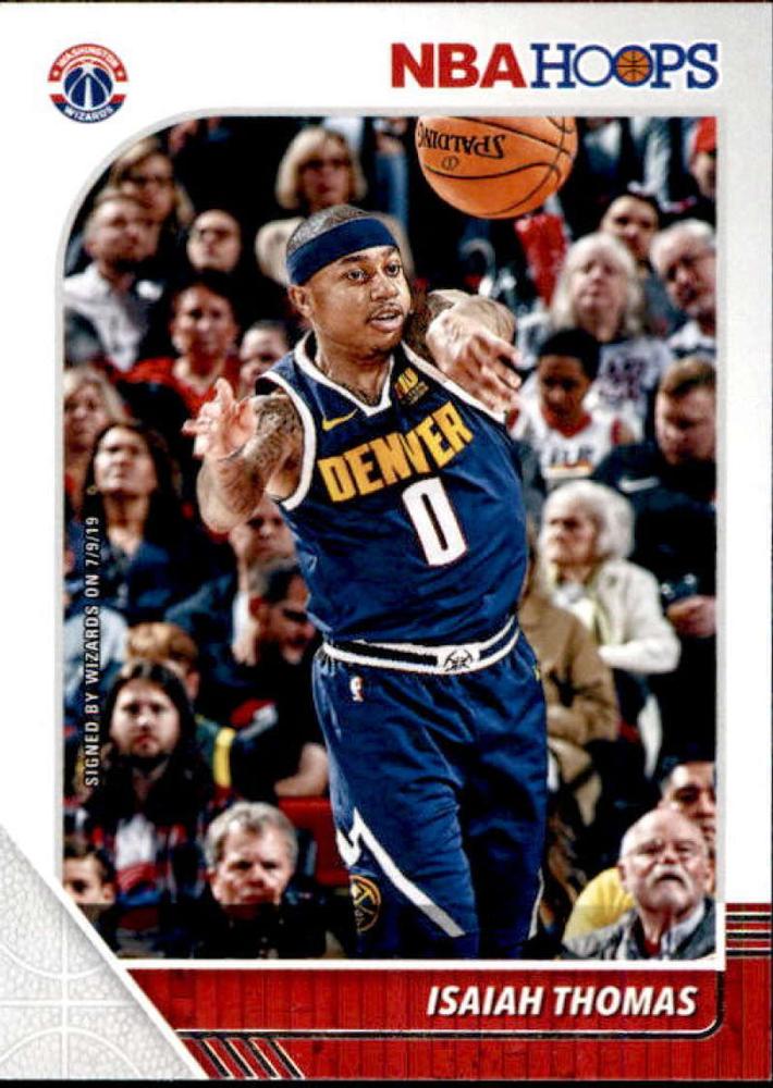 #154 Isaiah Thomas - Washington Wizards - 2019-20 Hoops Basketball