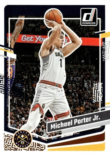#154 Michael Porter Jr. - Denver Nuggets - 2023-24 Donruss Basketball