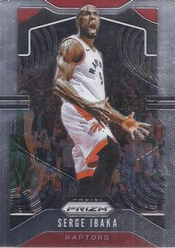 #154 Serge Ibaka - Toronto Raptors - 2019-20 Panini Prizm Basketball