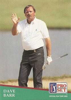 #154 Dave Barr - 1991 Pro Set PGA Tour Golf